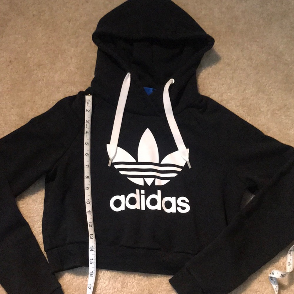 Adidas cropped hoodie